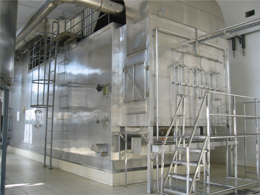 Equipamento horizontal uniforme do secador de pulverizador do tamanho de partícula HSD