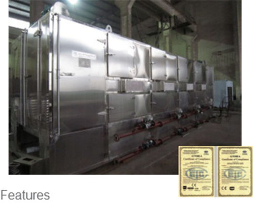 3000kg/h secador Oven Machine