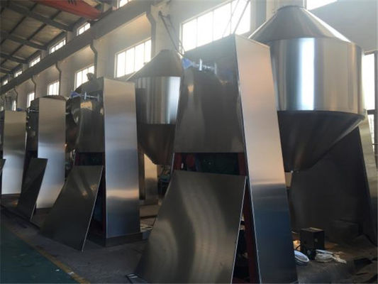 secador giratório do vácuo do cone do dobro de 10000L SZG 4RPM