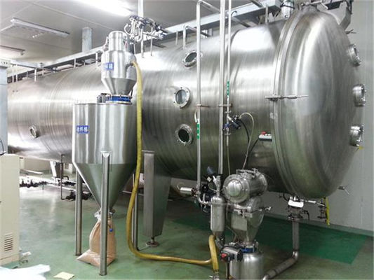 Tipo contínuo máquina da correia de secagem do vácuo de 12KW